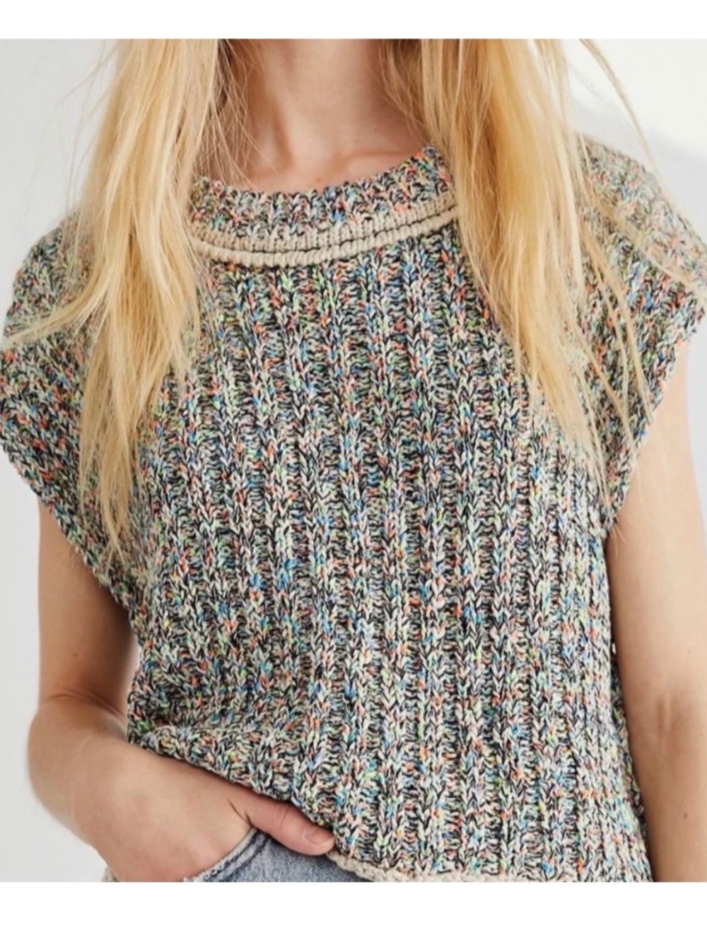 Free People Sweater Tank Size Small
